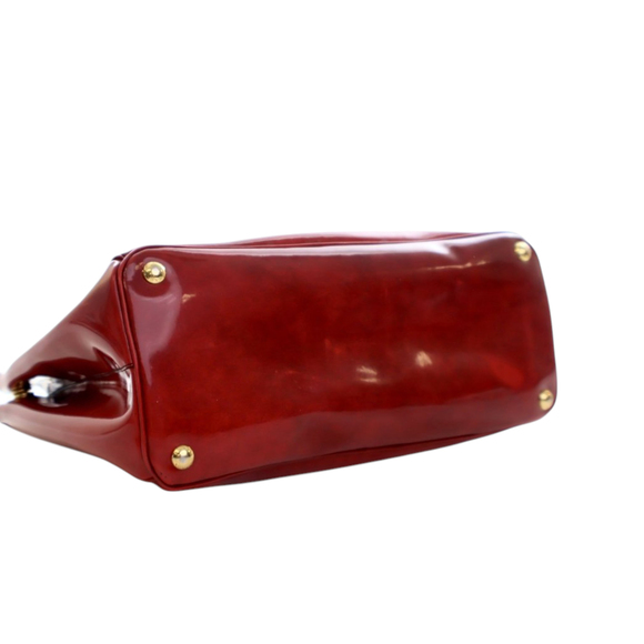 Pre-Loved Prada Medium Spazzolato Galleria Double Zip Satchel - Picture 6 of 12